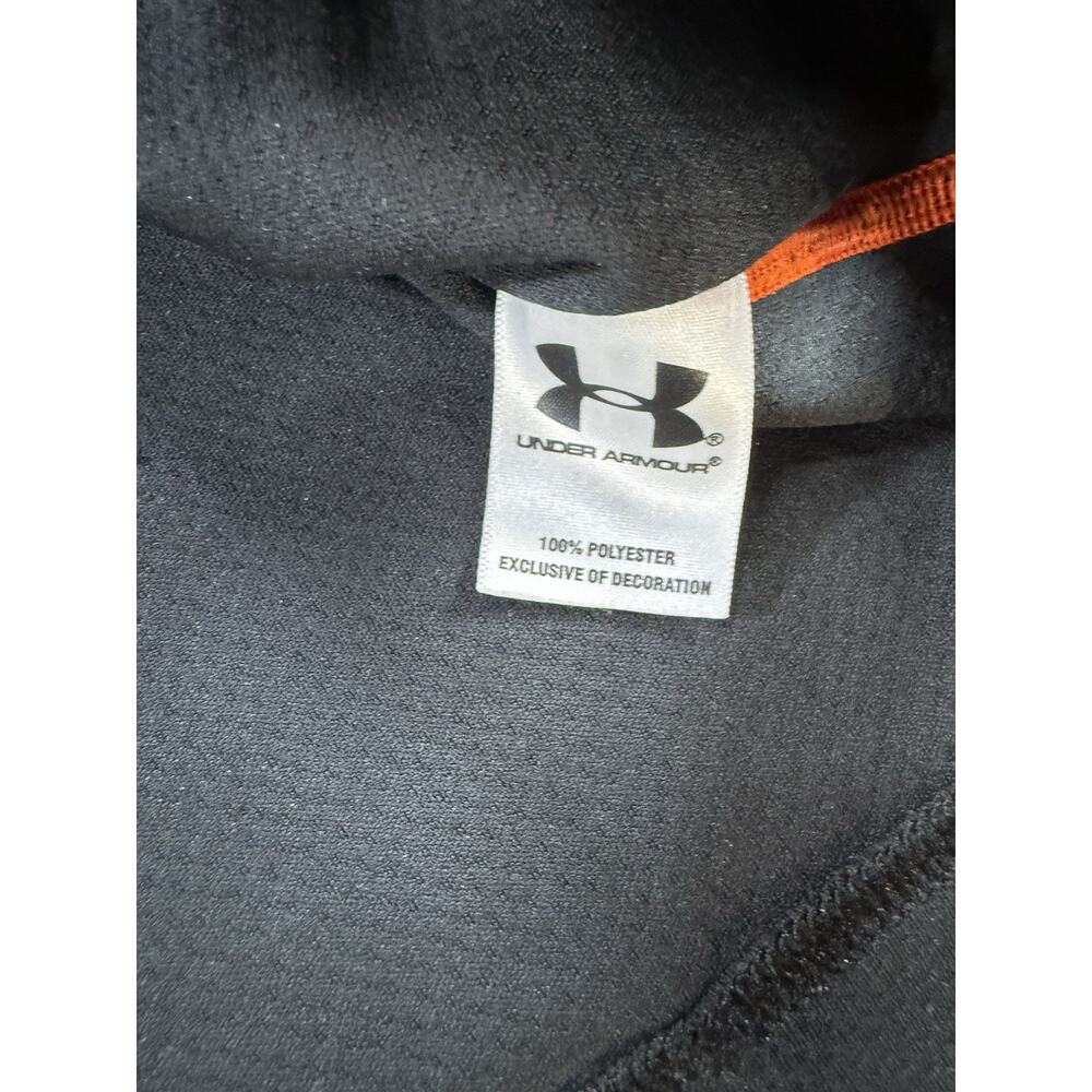 Under Armour OSU Cowboys 1/4 Zip Pullover 3XL Loose AllSeasonGear Orange Trim - Picture 6 of 8